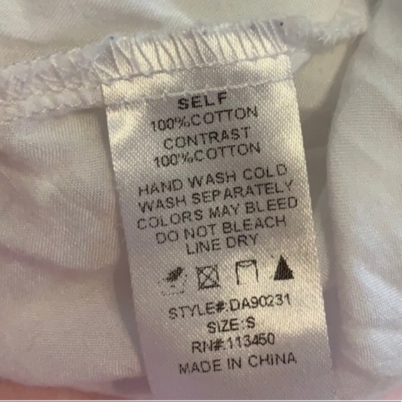 Lulumari White Eyelet Cut Out Dress Small - Picture 4 of 8